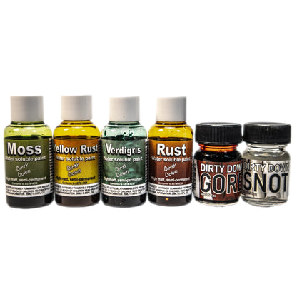 Goblins Hut Dirty Down Complete Effects Kit – Atmospheric Rust, Moss, Patina & Gross Effects
