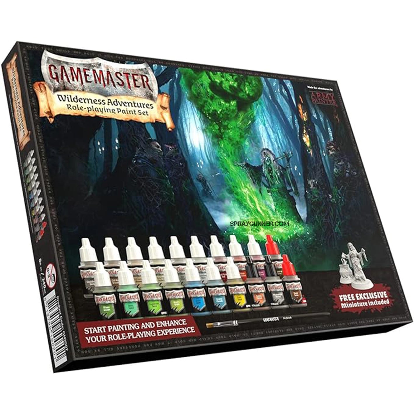 THE ARMY PAINTER: GameMaster Wilderness Adventures Paint Set - SprayGunner