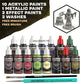 THE ARMY PAINTER: Wilderness Adventure Role-playing Paint Set Combo