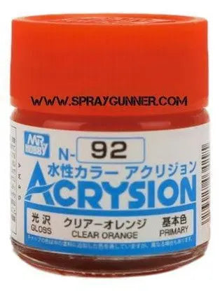 GSI Creos Acrysion: Clear Orange (N-92) GSI Creos Mr. Hobby