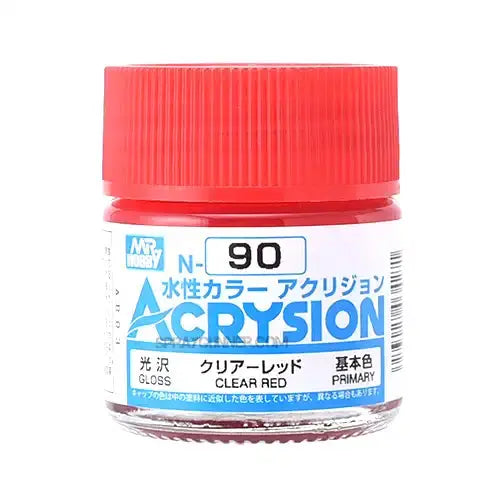 GSI Creos Acrysion: Clear Red (N-90) GSI Creos Mr. Hobby