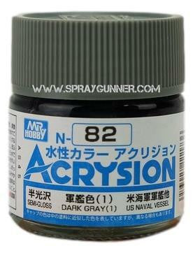 GSI Creos Acrysion: Gris oscuro 1 (N-82)