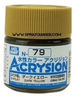 GSI Creos Acrysion: Dark Yellow (N-79) GSI Creos Mr. Hobby
