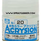 GSI Creos Acrysion: Flat Clear (N-20)