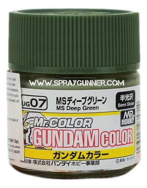 GSI Creos Gundam Color Model Paint:  MS Deep Green (UG07)