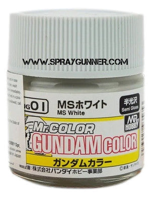 GSI Creos Gundam Color Model Paint: MS White (UG01)