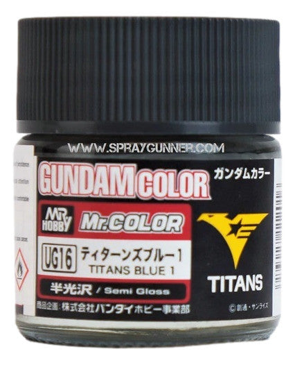 GSI Creos Gundam Color Model Paint: Titans Blue 1 (UG16) - SprayGunner