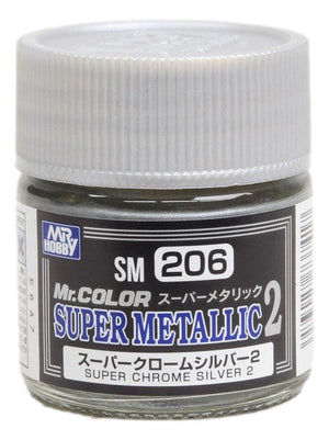 Pintura GSI Creos Mr. Color: Super Metallic 2 Super Chrome Silver 2