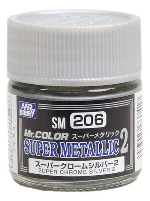 GSI Creos Mr. Color Paint: Super Metallic 2 Super Chrome Silver 2