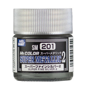 GSI Creos Mr. Color Paint: Super Metallic 2 Super Fine Silver 2