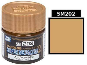 GSI Creos Mr. Color Paint: Super Metallic 2 Super Gold 2