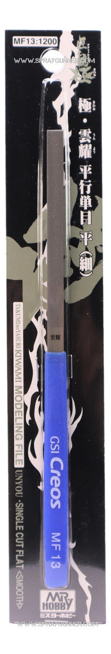 GSI Creos Mr. Hobby MF13 Single Cut Flat Modeling File