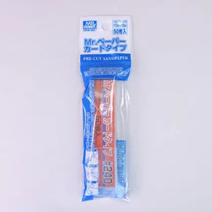 GSI Creos Mr. Hobby Type Pre-Cut Sand Paper #240 MT401:300 GSI Creos Mr. Hobby