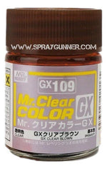 GSI Creos Mr.Clear Color GX: Clear Brown (GX-109) - SprayGunner