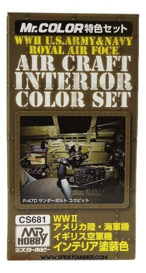 GSI Creos Mr.Color Aircraft Interior Color Set