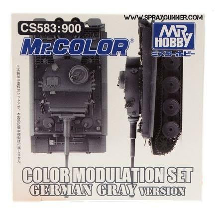 GSI Creos Mr.Color Color Modulation Set: German Gray GSI Creos Mr. Hobby