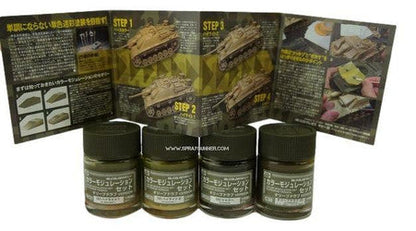 GSI Creos Mr.Color Color Modulation Set: Olive Drab