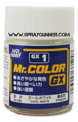 GSI Creos Mr.Color GX: Cool White (GX-1) - SprayGunner