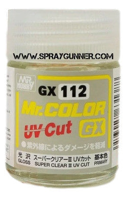 GSI Creos Mr.Color GX: Super Clear III UV Cut Gloss (GX-112)
