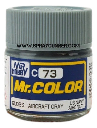 Pintura para modelo GSI Creos Mr.Color: gris avión (C-73)