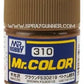 Pintura modelo GSI Creos Mr.Color: Marrón FS30219 (C-310)