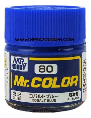 Pintura modelo GSI Creos Mr.Color: azul cobalto (C-80)