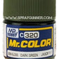 GSI Creos Mr.Color Model Paint: Dark Green (C-320)