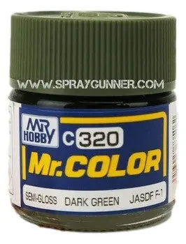 Pintura modelo GSI Creos Mr.Color: verde oscuro (C-320)