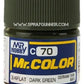 Pintura modelo GSI Creos Mr.Color: verde oscuro (C-70)
