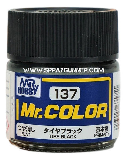 GSI Creos Mr.Color Model Paint: Flat Tire Black