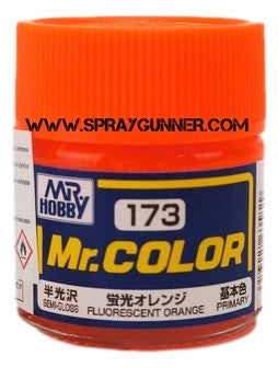 Pintura modelo GSI Creos Mr.Color: naranja fluorescente (C-173)