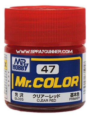 Pintura GSI Creos Mr.Color Model: rojo transparente brillante