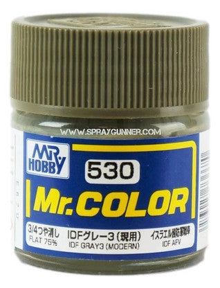 GSI Creos Mr.Color Model Paint: IDF Gray3 (Modern) (C-530)