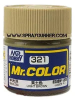 GSI Creos Mr.Color Model Paint: Light Brown (C-321) GSI Creos Mr. Hobby
