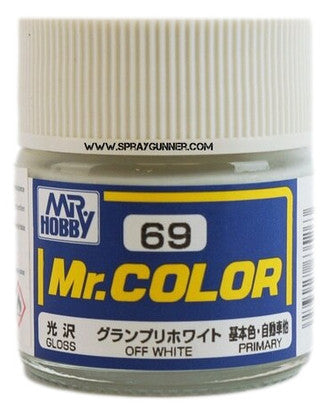 GSI Creos Mr.Color Model Paint: Off White (C-69)
