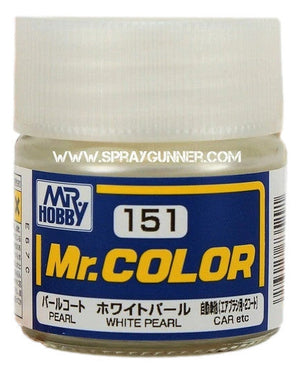 Pintura modelo GSI Creos Mr.Color: blanco perla