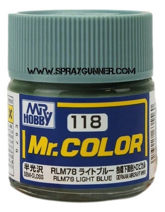 GSI Creos Mr.Color Model Paint: RLM78 Light Blue (C-118)