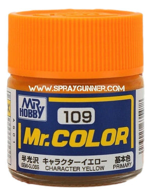 GSI Creos Mr.Color Model Paint: Semi-Gloss Character Yellow