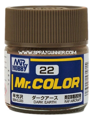 GSI Creos Mr.Color Model Paint: Semi-Gloss Dark Earth