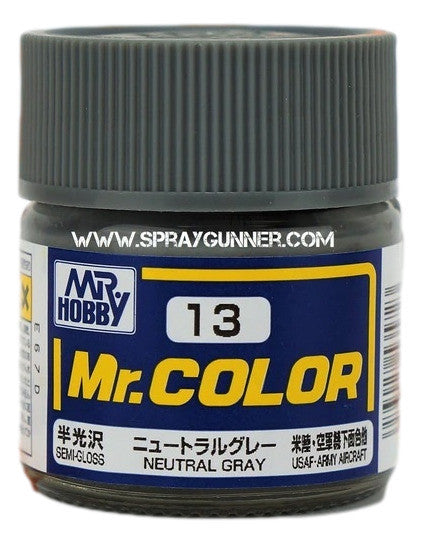 GSI Creos Mr.Color Model Paint: Semi-Gloss Neutral Gray