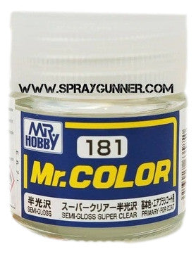 GSI Creos Mr.Color Model Paint: Semi-Gloss Super Clear (C-181)