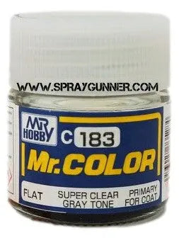 Pintura modelo GSI Creos Mr.Color: tono gris súper claro (C-183)