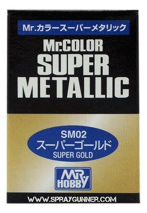 GSI Creos Mr.Color Super Metallic Model Paint: Super Gold