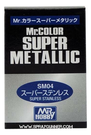 GSI Creos Mr.Color Super Metallic Model Paint: Super Stainless