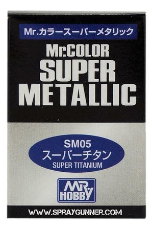 GSI Creos Mr.Color Super Metallic Model Paint: Super Titanium