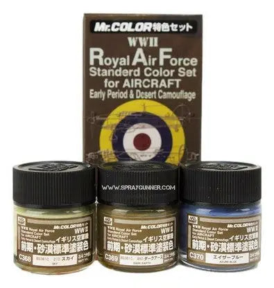 GSI Creos Mr.Color WWII Royal Air Force Standard Color Set Early Version GSI Creos Mr. Hobby