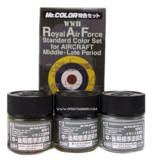 GSI Creos Mr.Color WWII Royal Air Force Standard Color Set Mid-Late Version