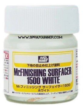 GSI Creos Mr.Finishing Surfacer 1500: White - SprayGunner