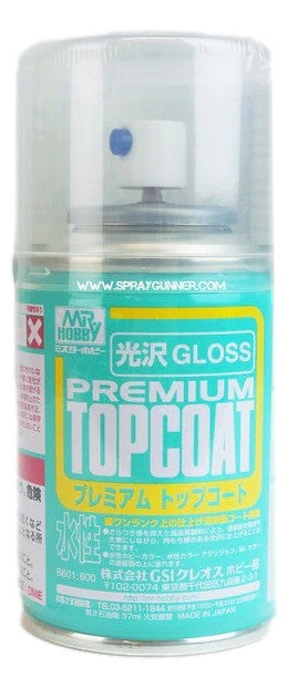 GSI Creos Mr.Hobby Mr.Premium Top Coat: Gloss