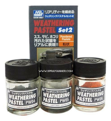 GSI Creos Mr.Hobby Weathering Pastel Set 2